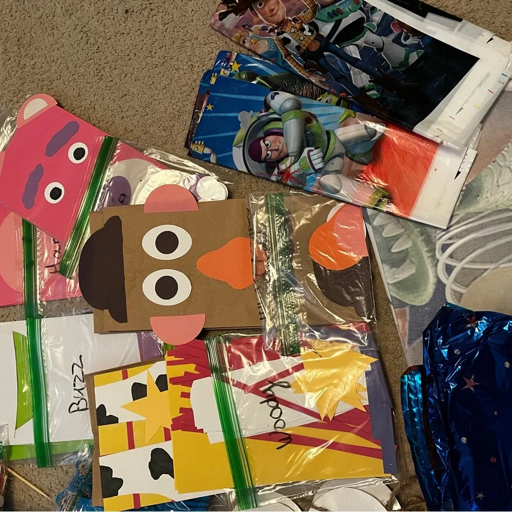 Toy Story birthday party in a box